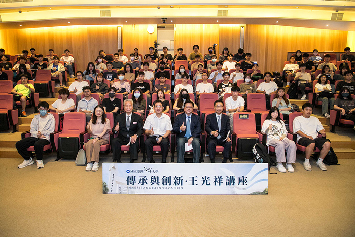 農業部次長黃昭欽海大演講 勉勵學弟妹把握當下累積實力
